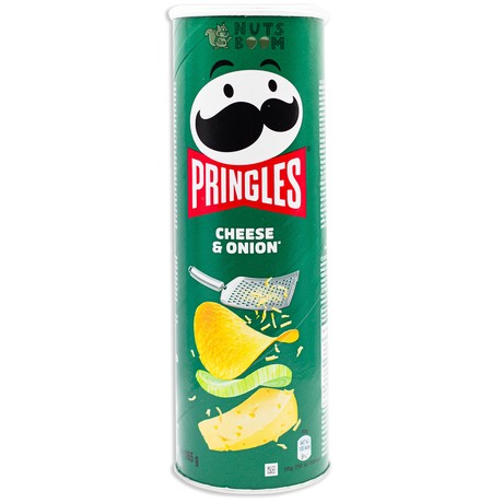 Чипсы Pringles сыр с луком, 165 г