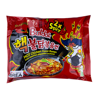 Лапша Samyang Buldak острая с курицей 2х, 140 г