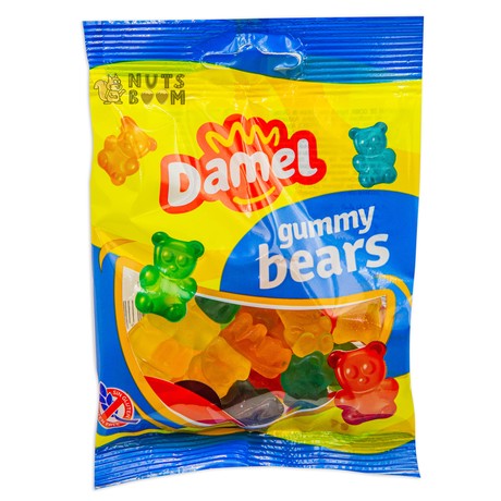 Жувальні цукерки №12 Damel "Gummy Bears", 70 г