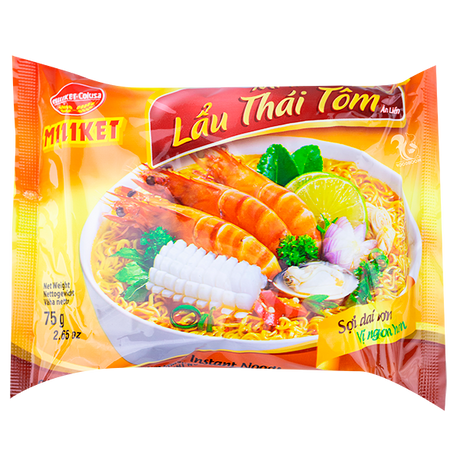 Лапша Miliket с тайским вкусом, 75 г