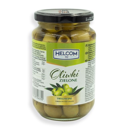Оливки Helcom зеленые без косточки, 330 г