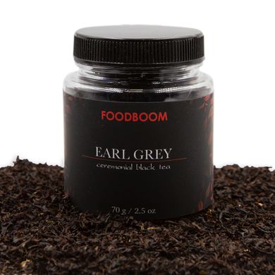 Earl Grey (Чорний чай Ерл Грей з Бергамотом), 70 г
