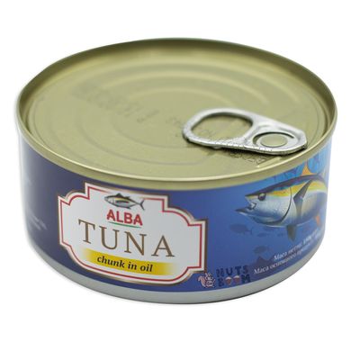 Тунец Alba целый в масле, 150 г
