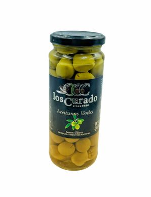 Оливки зеленые без косточки Los Curado, 360 г
