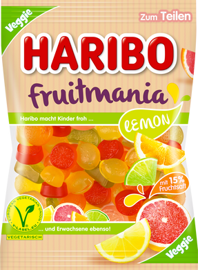 Жувальні цукерки Haribo #8 Fruitmania, 175 г