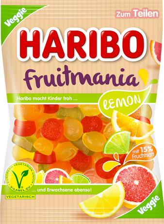 Жевательные конфеты Haribo #8 Fruitmania, 175 г