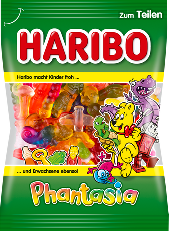 Жевательные конфеты Haribo №3 Phantasia, 200 г