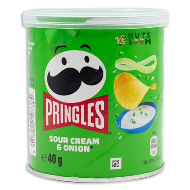 Чипсы Pringles Сметана с Луком, 40 г