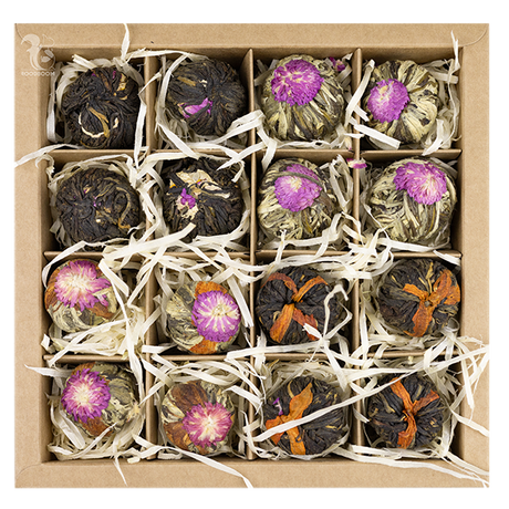 Подарочный набор вязаных чаев "Вкус Китая", 160 г