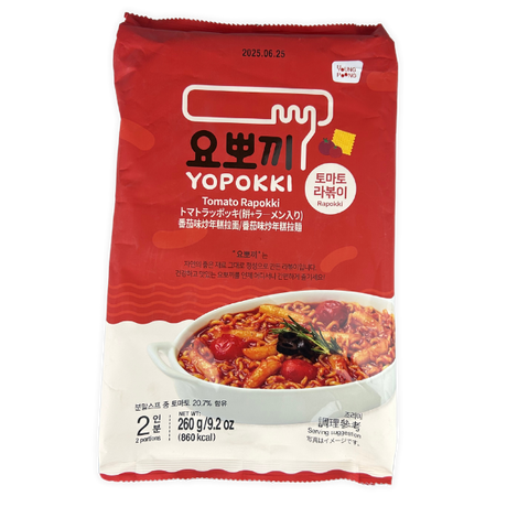 Токпоки со вкусом томата, 260 г