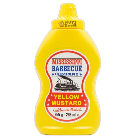 Горчица барбекю Yellow Mustard Mississippi, 255 г