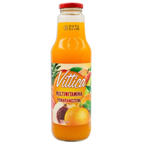 Сік Vittica Мультивитамін персик-апельсин, 750 мл