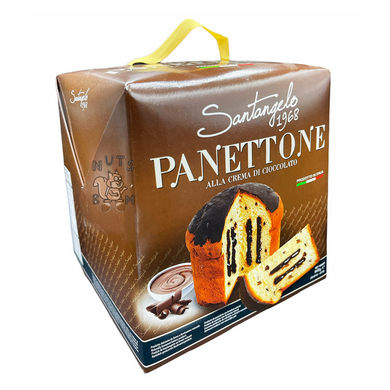 Santangelo Панеттоне c шоколадным кремом и кусочками шоколада (908г), 908 г