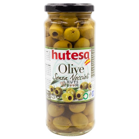 Оливки Hutesa без кісточки, 350 г