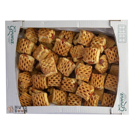 Печиво Ажур з малиною (коробка 2.7кг), 2700 г