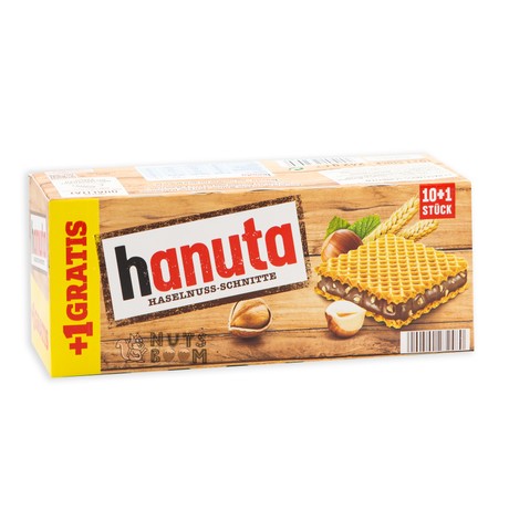 Шоколадно-ореховые вафли Hanuta, 220 г