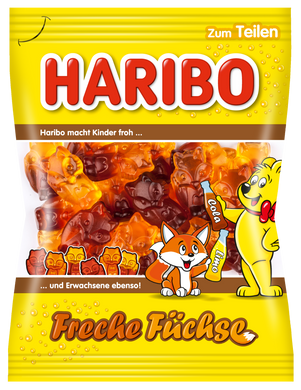 Жувальні цукерки Haribo Freche-Fuechse, 200 г