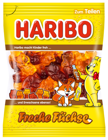 Жевательные конфеты Haribo Freche-Fuechse, 200 г