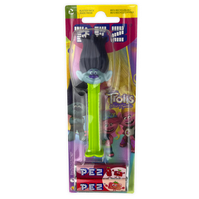 Игрушка с конфетами PEZ Trolls (В ассортименте), 1 шт