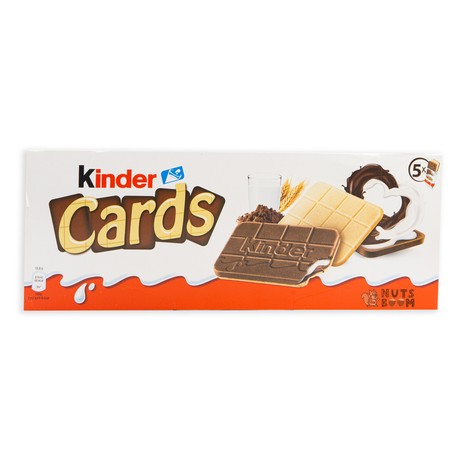 Печиво Kinder Cards, 128 г