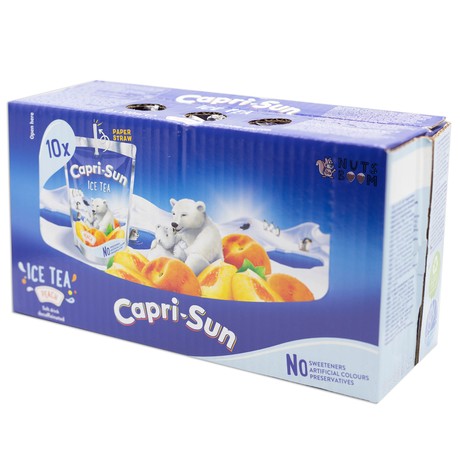 Сок Capri-Sun персик Ice tea блок (10шт)