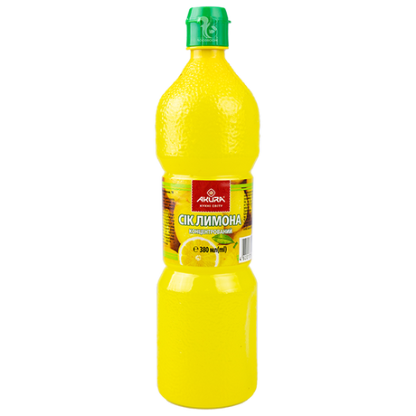Сок лимона концентрированный, 380 мл