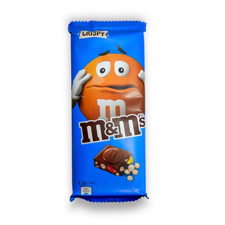 Молочний шоколад M&M`s Crispy, 165 г