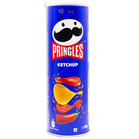 Чипсы Pringles с кетчупом, 165 г