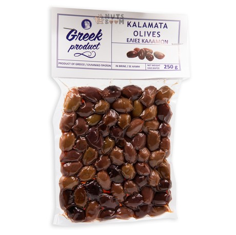 Греческие оливки Каламата, 250 г