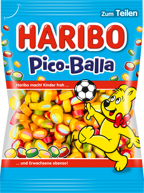 Жувальні цукерки Haribo Pico Balla, 175 г