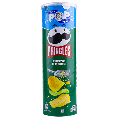 Чипсы Pringles сыр с луком, 165 г