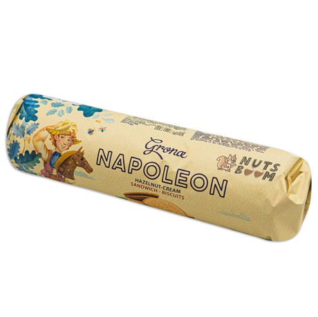 Печиво-сендвіч "Грона Наполеон з шоколадно-горіховою начинкою", 240 г
