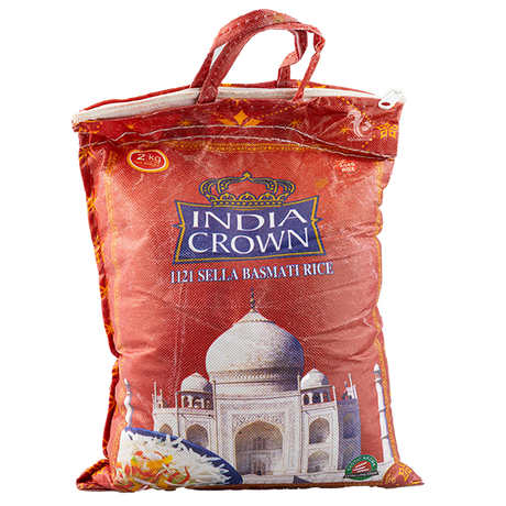 Рис басмати India Crown 2 кг, 2000 г