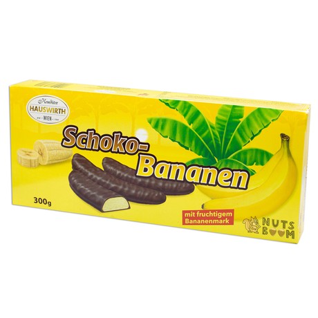 Банановое суфле Schoko Bananen, 300 г