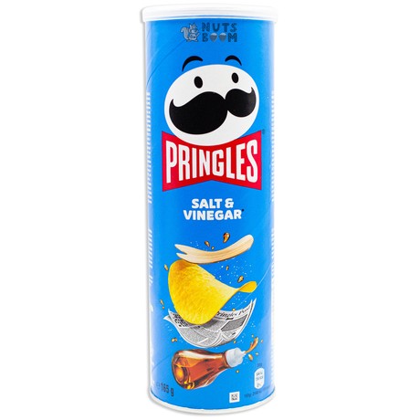 Чипсы Pringles Salt Vinegar, 165 г