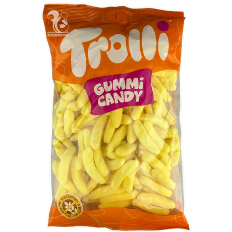 Конфеты Желейные Trolli Gummi Candy Banana, 1000 г