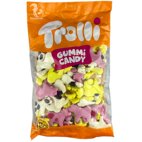 Конфеты Желейные Trolli Gummi Candy Коровки, 1000 г