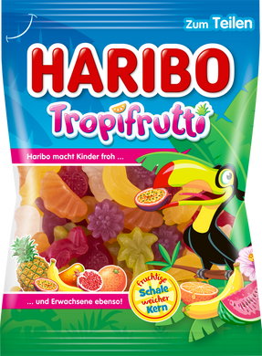 Жувальні цукерки Haribo Tropifruitti, 200 г