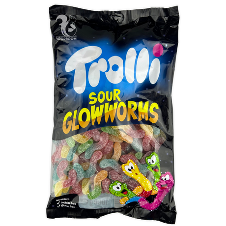 Конфеты Желейные Trolli Gummi Candy кислые червячки, 1000 г