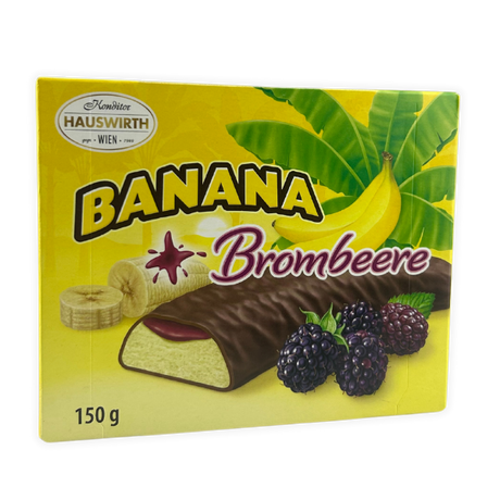 Суфле Schoko Bananen с ежевикой, 150 г