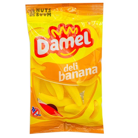 Жувальні цукерки №2 Damel "Bananas", 80 г