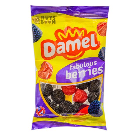 Жевательные конфеты №3 Damel "Berries", 80 г