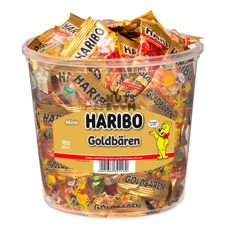 Жевательные конфеты Haribo Мишки (100х10г), 1000 г