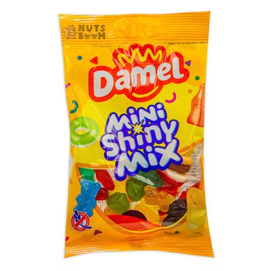 Жевательные конфеты №6 Damel "Mini Shiny mix", 80 г