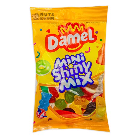 Жувальні цукерки №6 Damel "Mini Shiny mix", 80 г