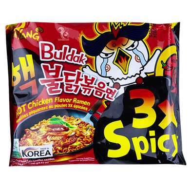 Лапша Samyang Buldak острая 3х, 140 г