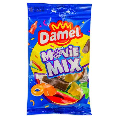 Жувальні цукерки №7 Damel "Movie mix", 80 г