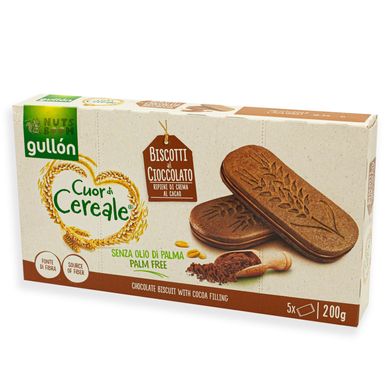 Печиво-сендвіч Gullon зі смаком какао, 220 г