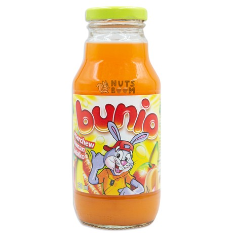 Сок Bunio морковь-банан-яблоко, 330 г