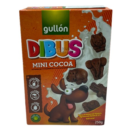 Печенье Dibus Mini Cocoa 250гр, 250 г